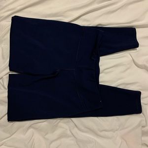 OLD NAVY DARK BLUE LEGGINGS- SIZE MEDIUM